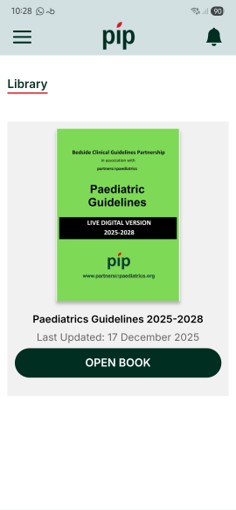 🎥 Have you explored the Partners in Paediatrics Clinical Guidelines App?